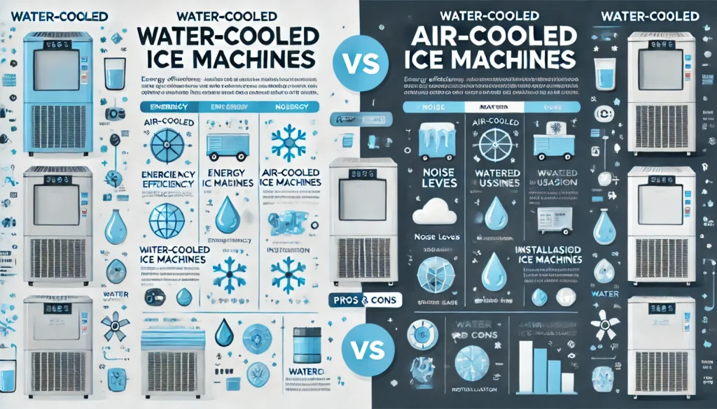 Water-Cooled vs. Air-Cooled Ice Machines