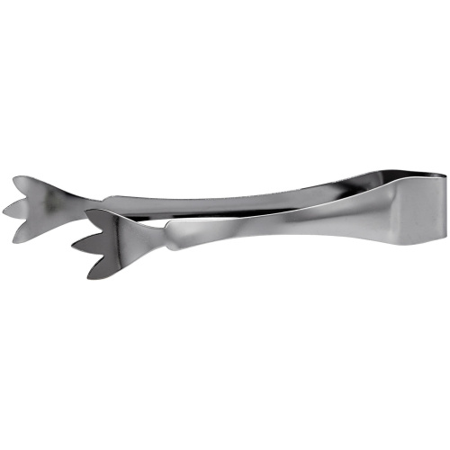 Satin Finish 7" Ice Tongs