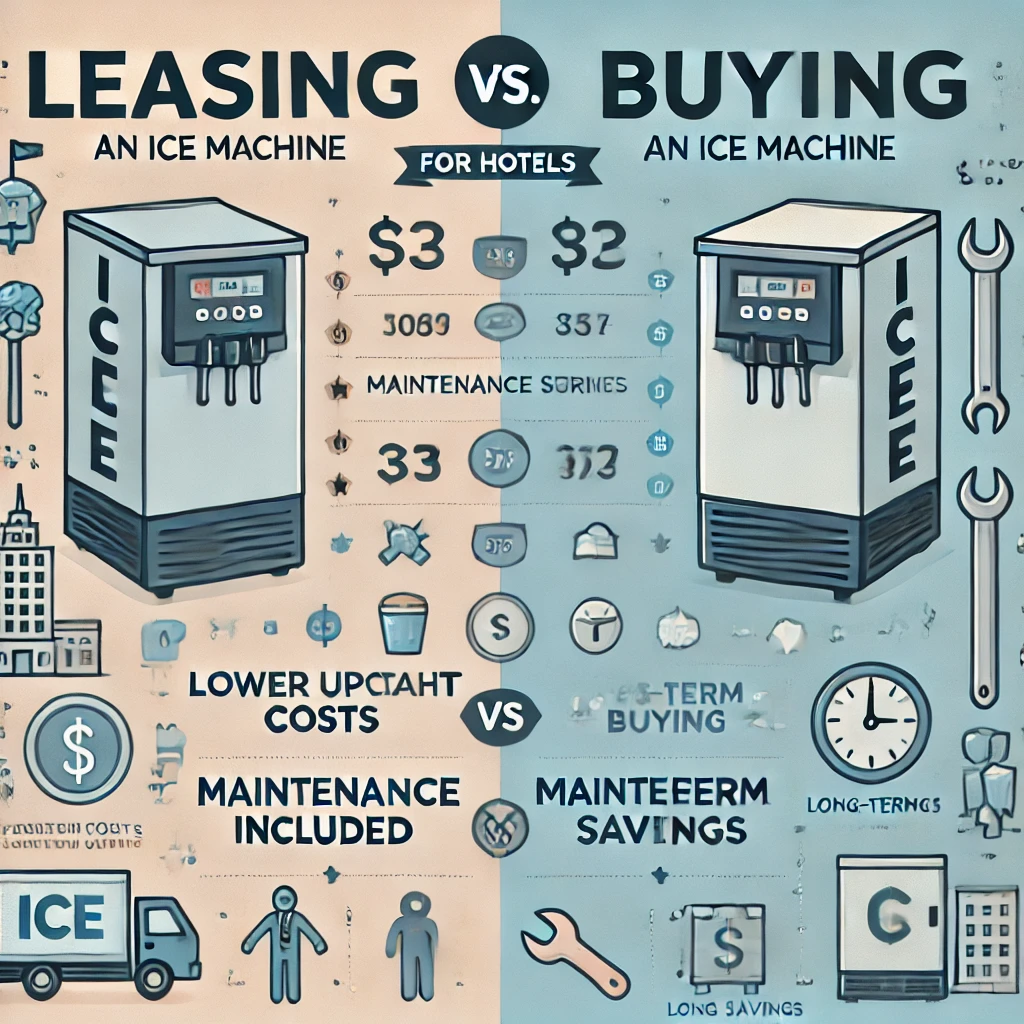 Ice machine leasing vs. buying