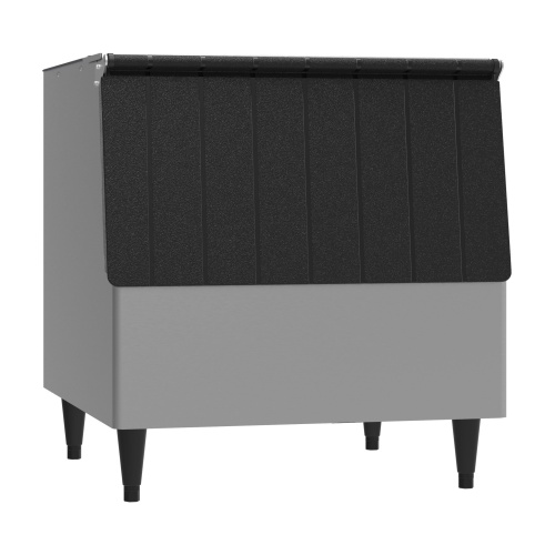 30″ W Ice Storage Bin with 250 lbs Capacity – Stainless Steel Exterior