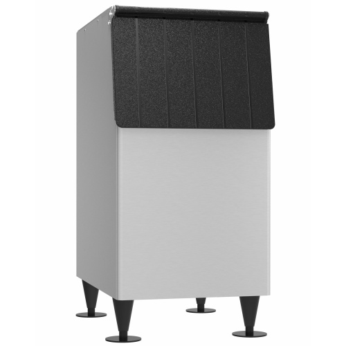 22″ W Ice Storage Bin with 300 lbs Capacity – Stainless Steel Exterior