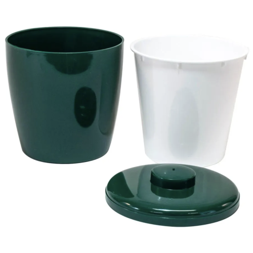 3qt Essential Round Plastic Ice Bucket Liner