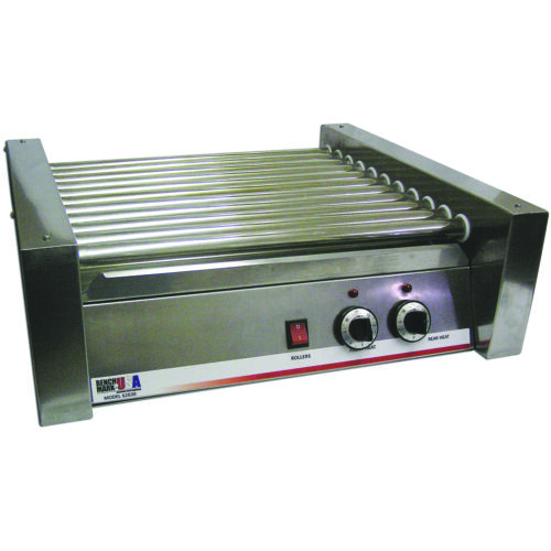 BenchmarkUSA Hot Dog Roller Grill – 30 Dog