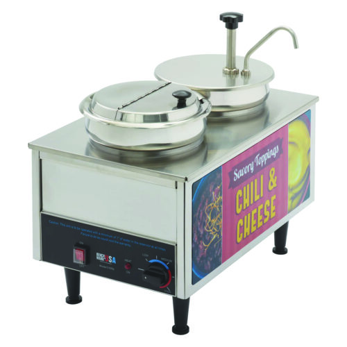Chili & Cheese Warmer – 1 Pump, 1 Ladle, 1 Lid