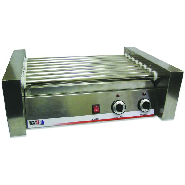 BenchmarkUSA Hot Dog Roller Grill – 20 Dog
