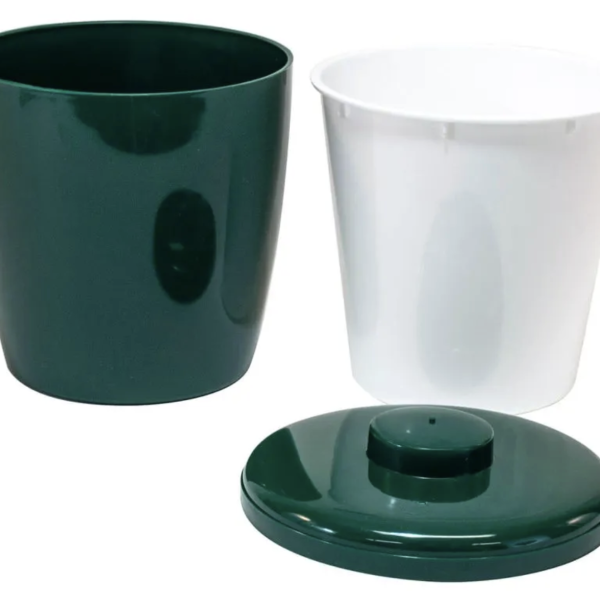 3qt Essential Round Plastic Ice Bucket Liner